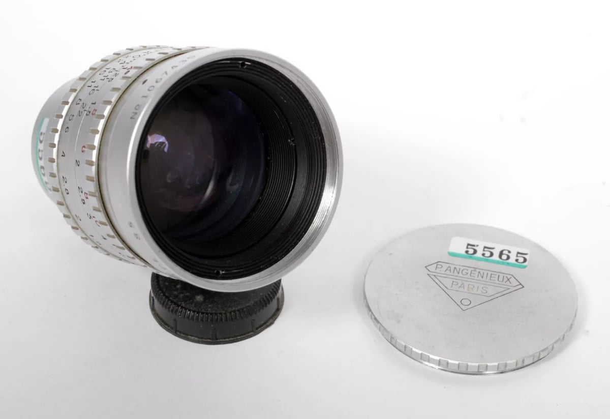 Angenieux Cine lens C-mount F. 50 50mm F1.5 lens Type S5 Angenieux Cine lens C-mount F. 50 50mm F1.5 lens Type S5
